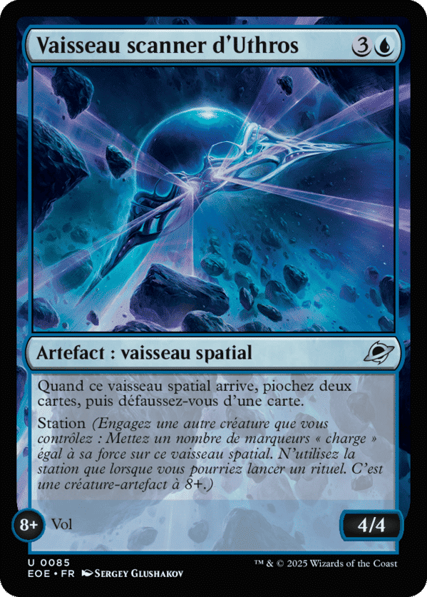 Vaisseau scanner d'Uthros — Edge of Eternities — Magic: The Gathering