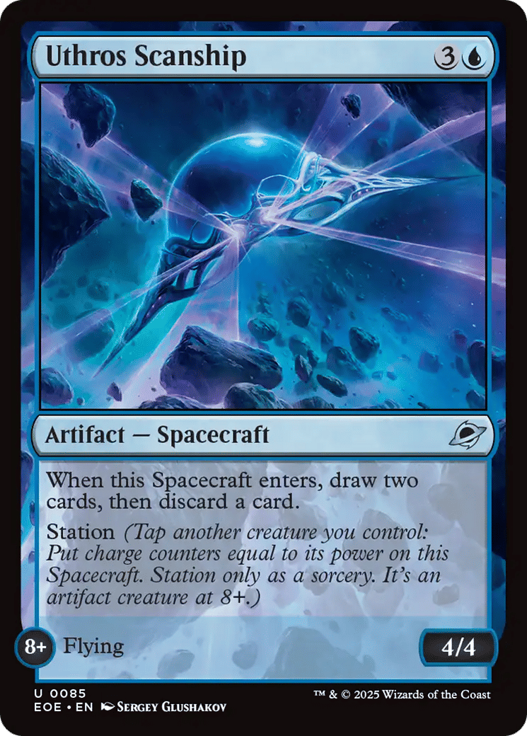 Uthros Scanship — Edge of Eternities — Magic: The Gathering