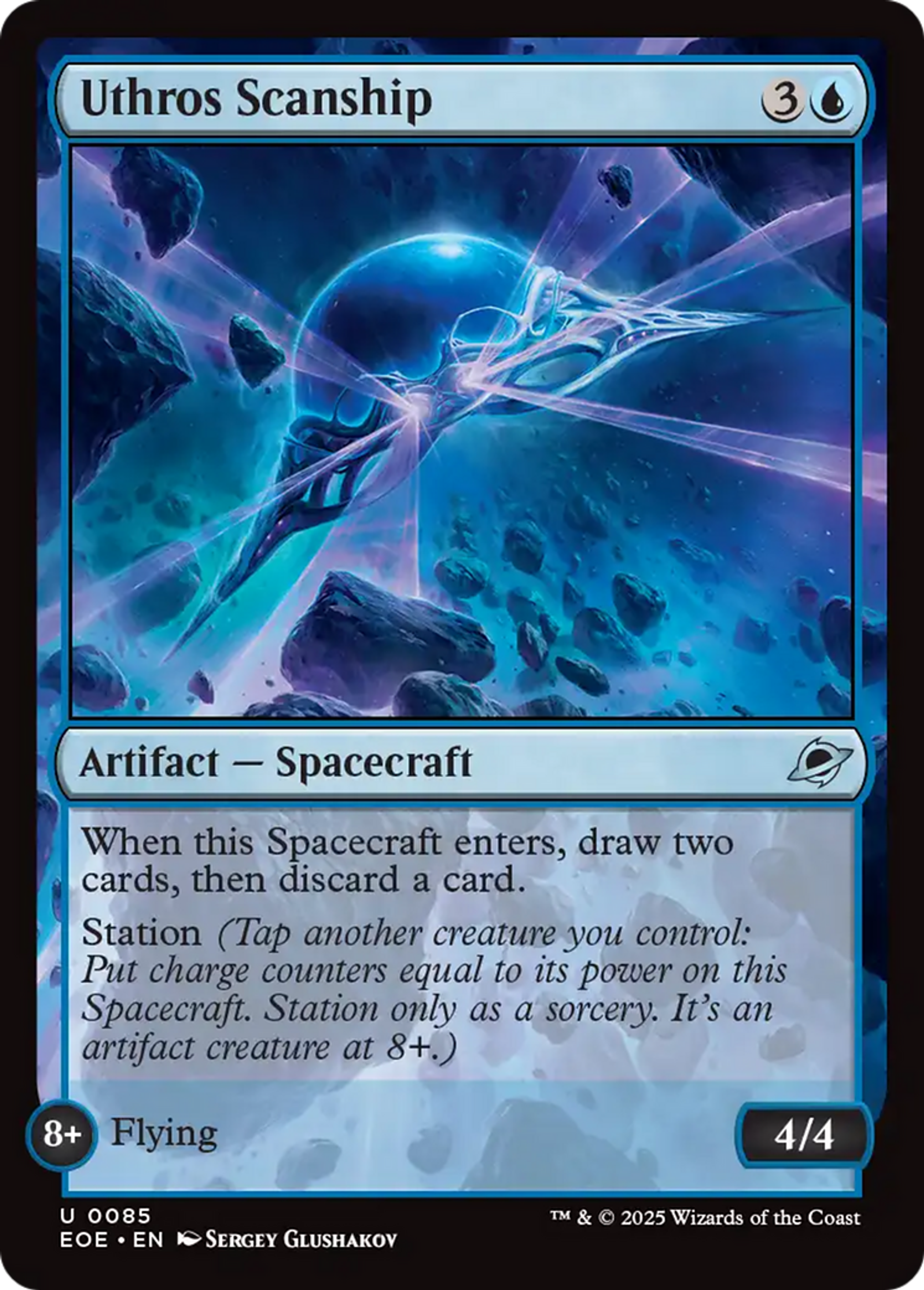 Vaisseau scanner d'Uthros — Edge of Eternities — Magic: The Gathering