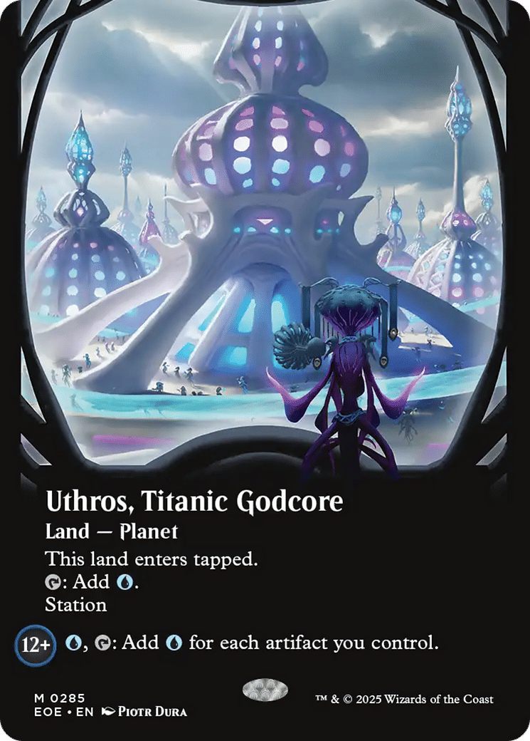 Uthros, Titanic Godcore — Edge of Eternities — Magic: The Gathering