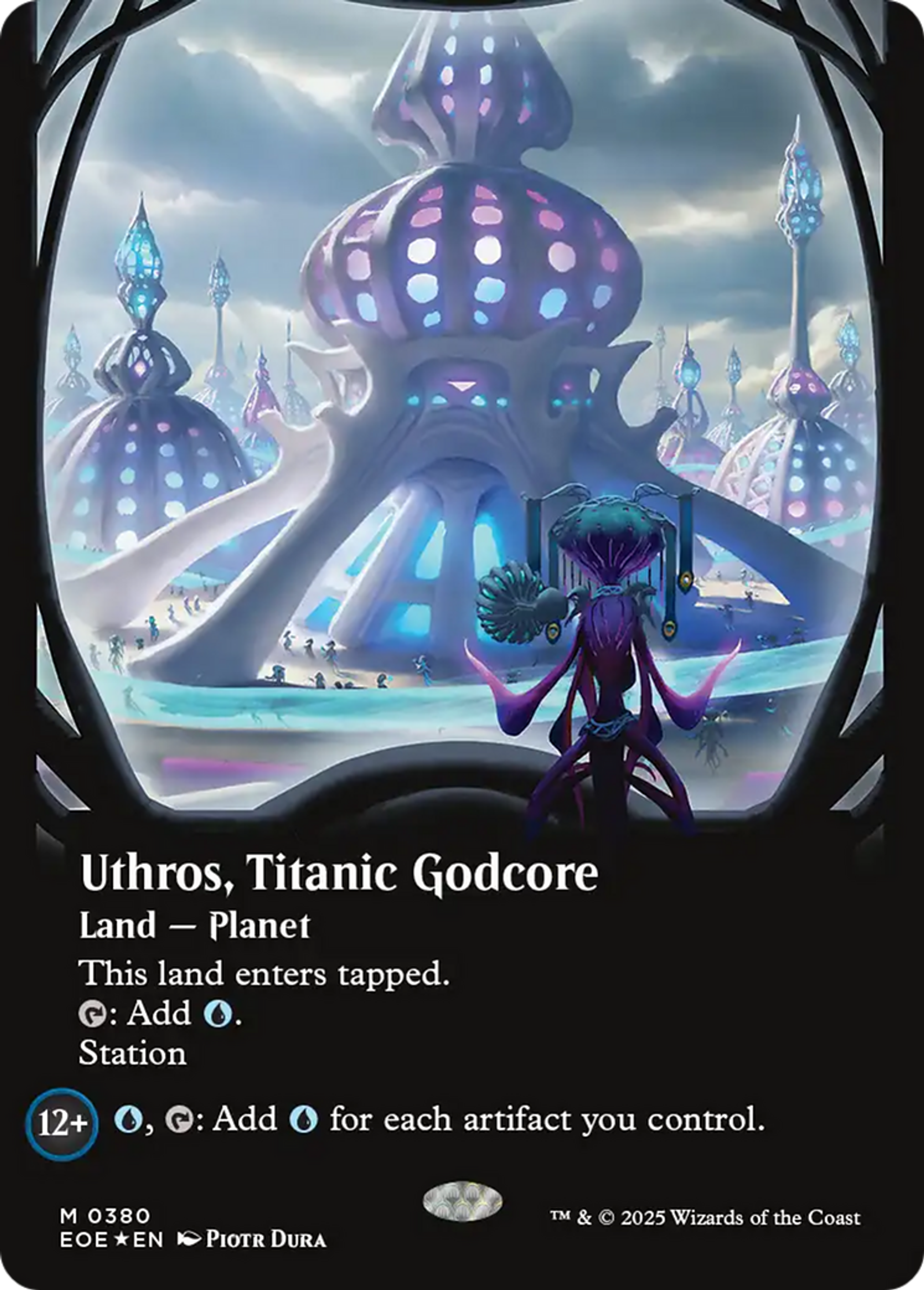 Uthros, noyau divin titanesque — Edge of Eternities — Magic: The Gathering