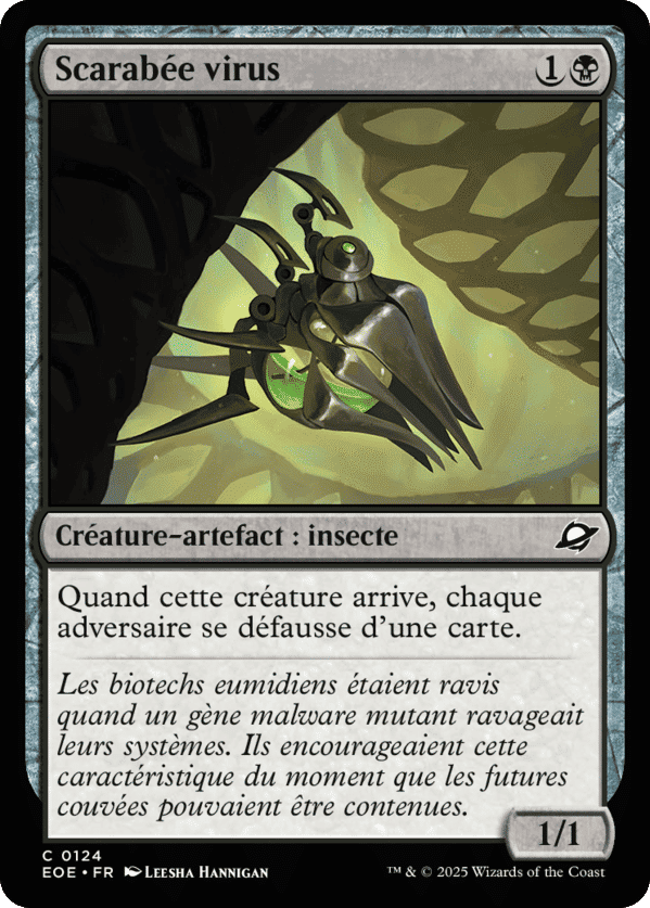 Scarabée virus — Edge of Eternities — Magic: The Gathering