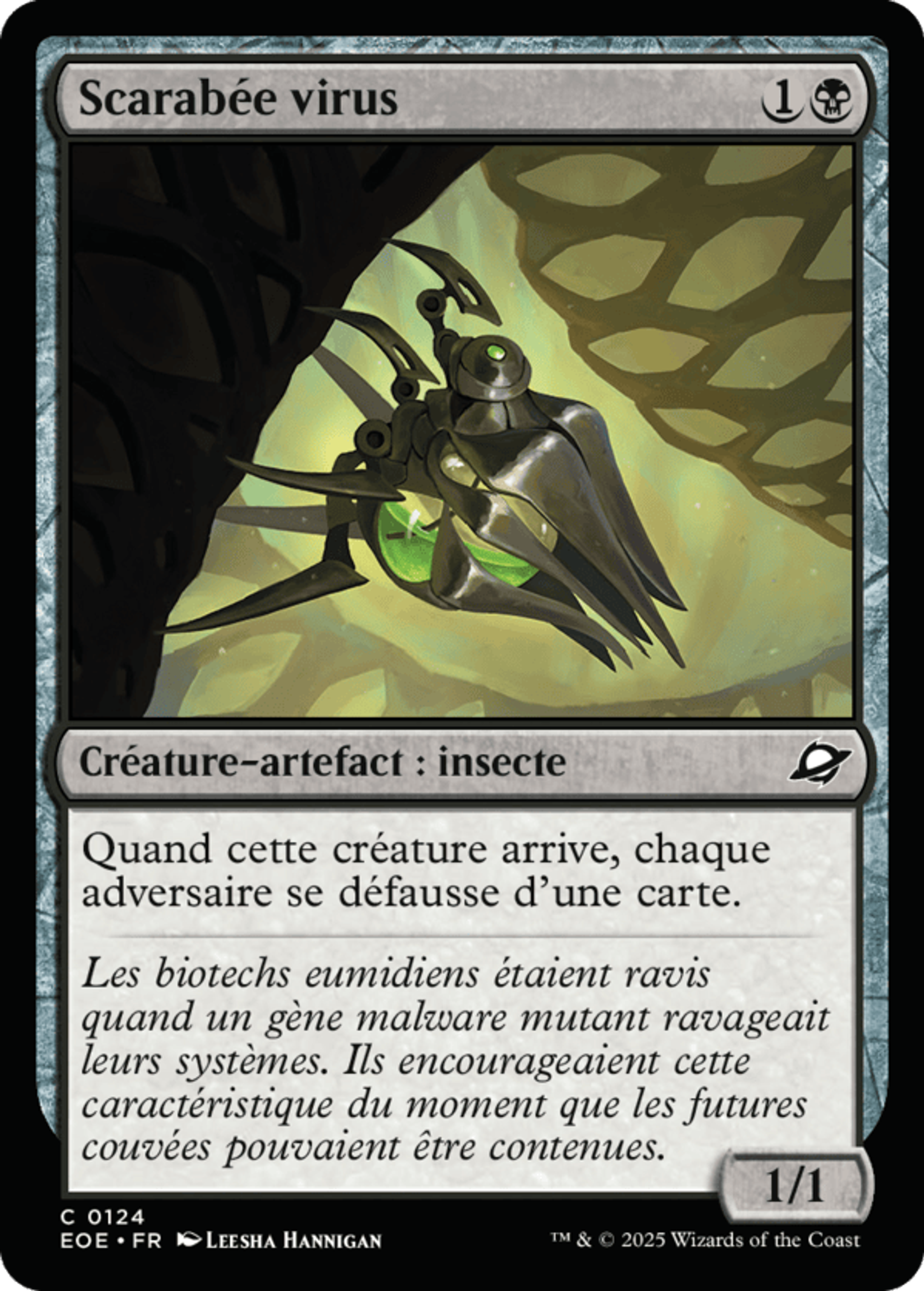Scarabée virus — Edge of Eternities — Magic: The Gathering