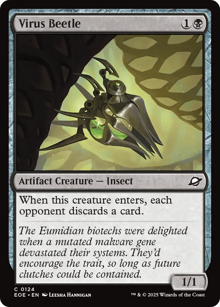 Virus Beetle — Edge of Eternities — Magic: The Gathering