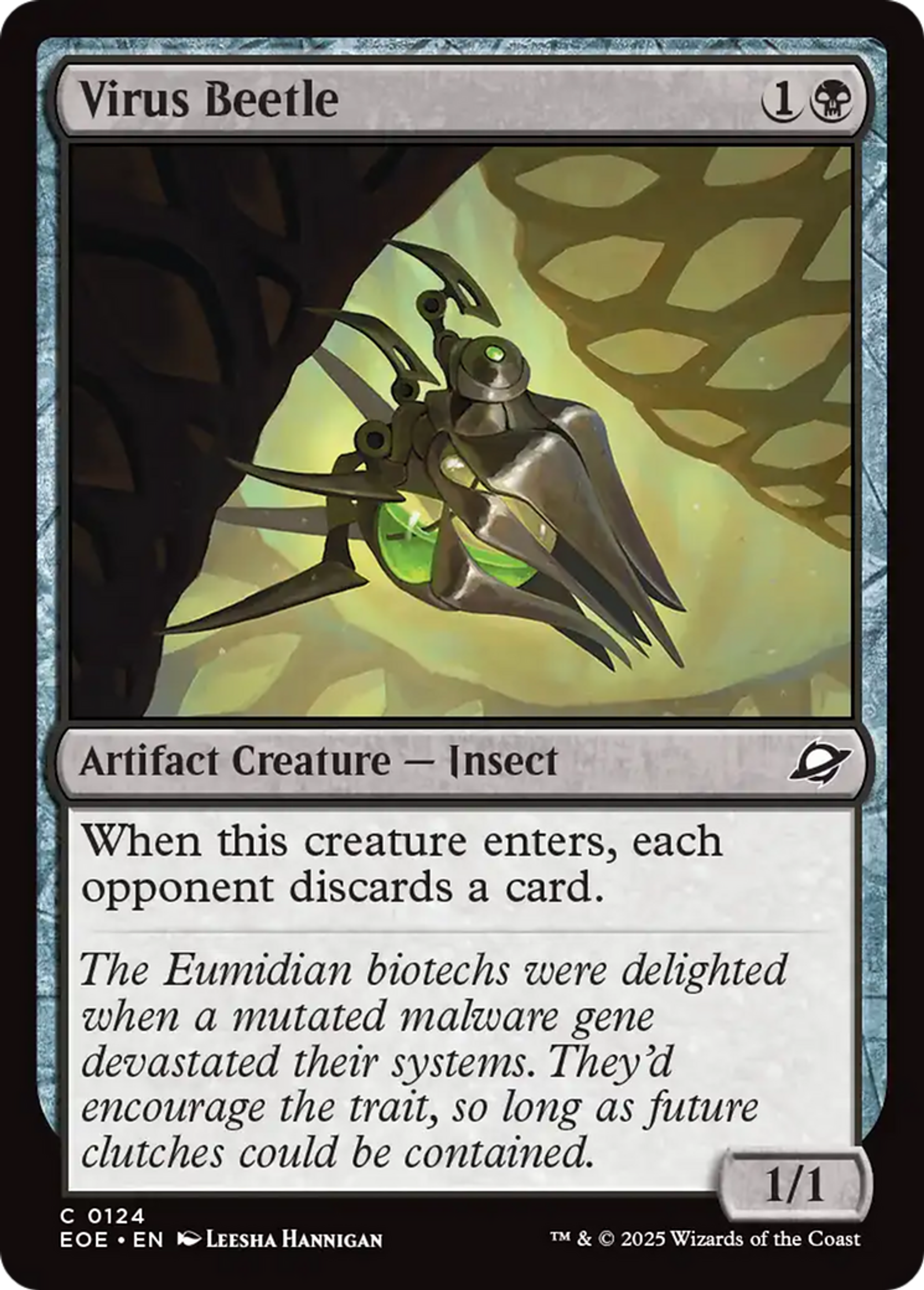 Virus Beetle — Edge of Eternities — Magic: The Gathering