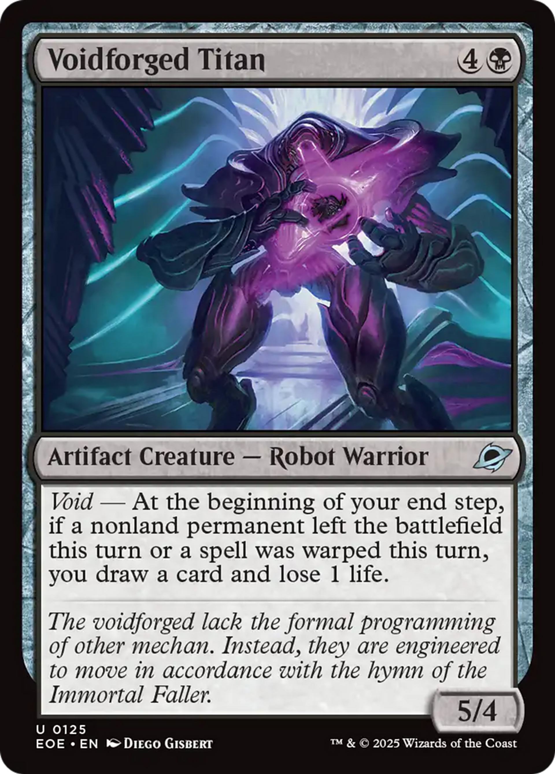 Voidforged Titan — Edge of Eternities — Magic: The Gathering