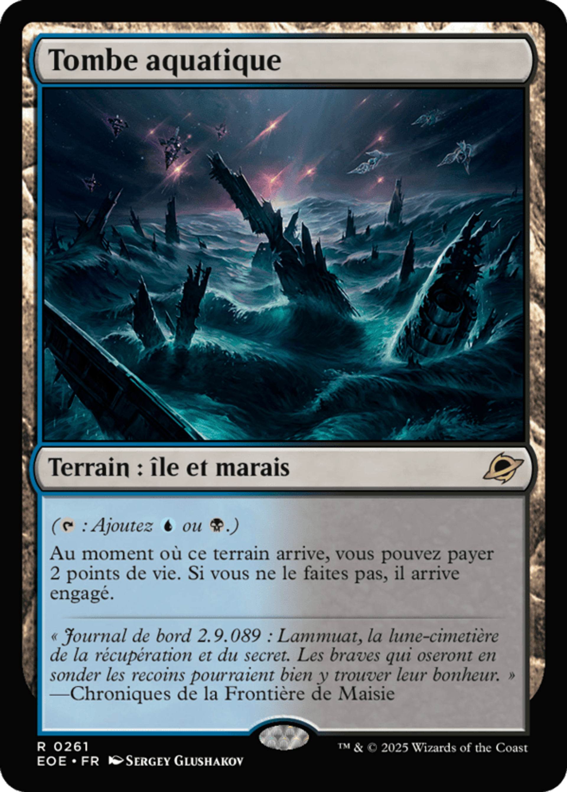 Tombe aquatique — Edge of Eternities — Magic: The Gathering
