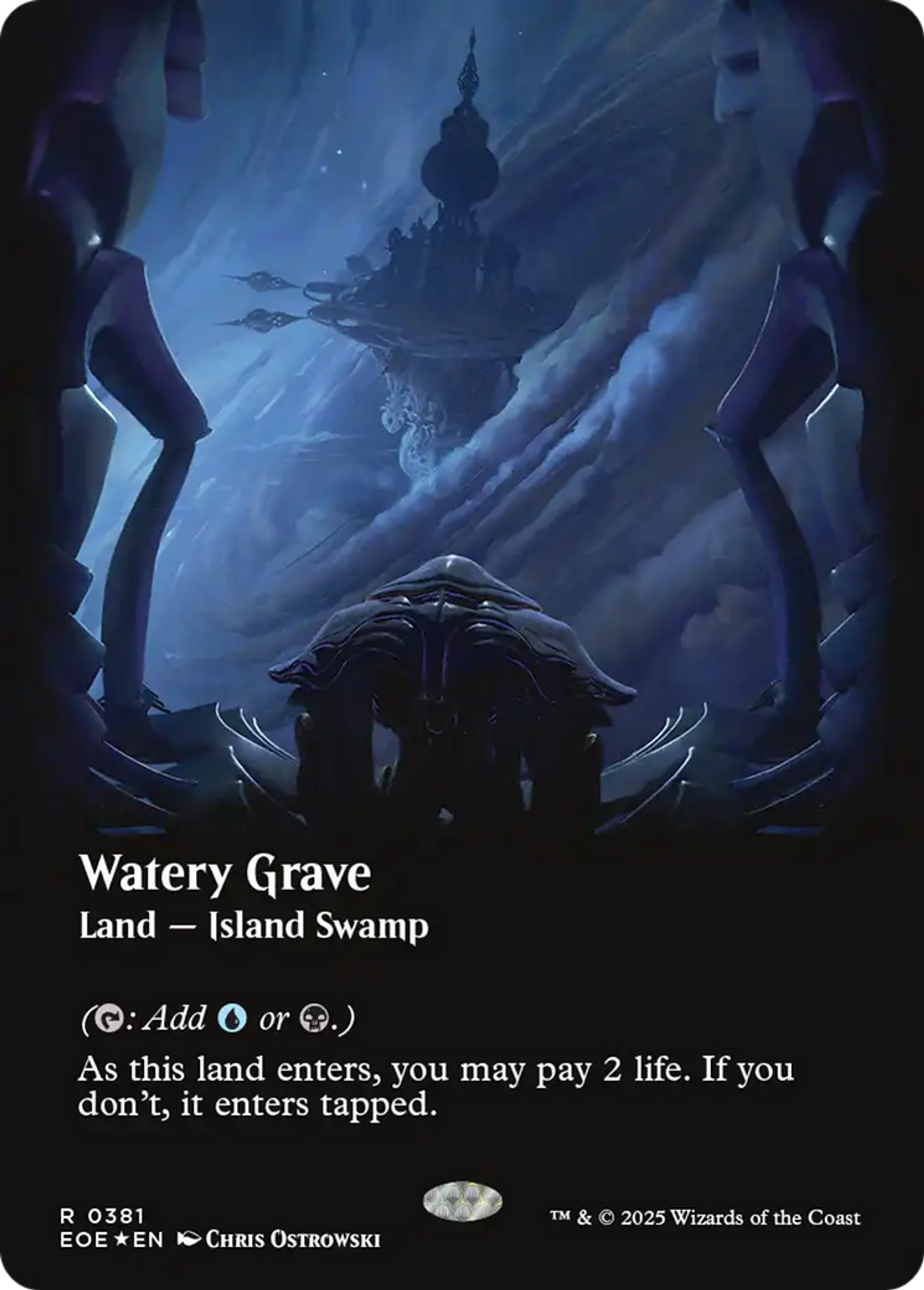 Tombe aquatique — Edge of Eternities — Magic: The Gathering