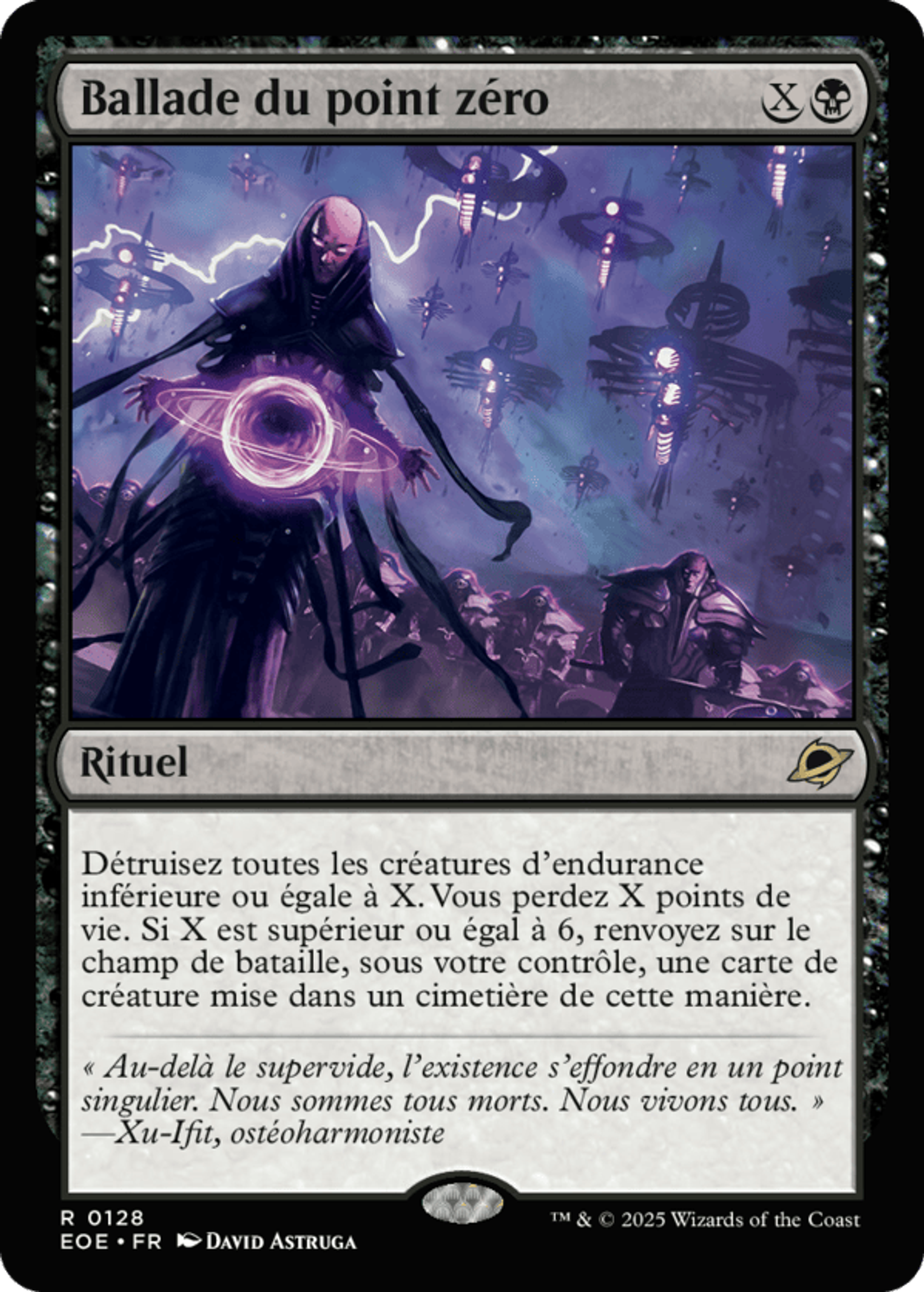 Ballade du point zéro — Edge of Eternities — Magic: The Gathering