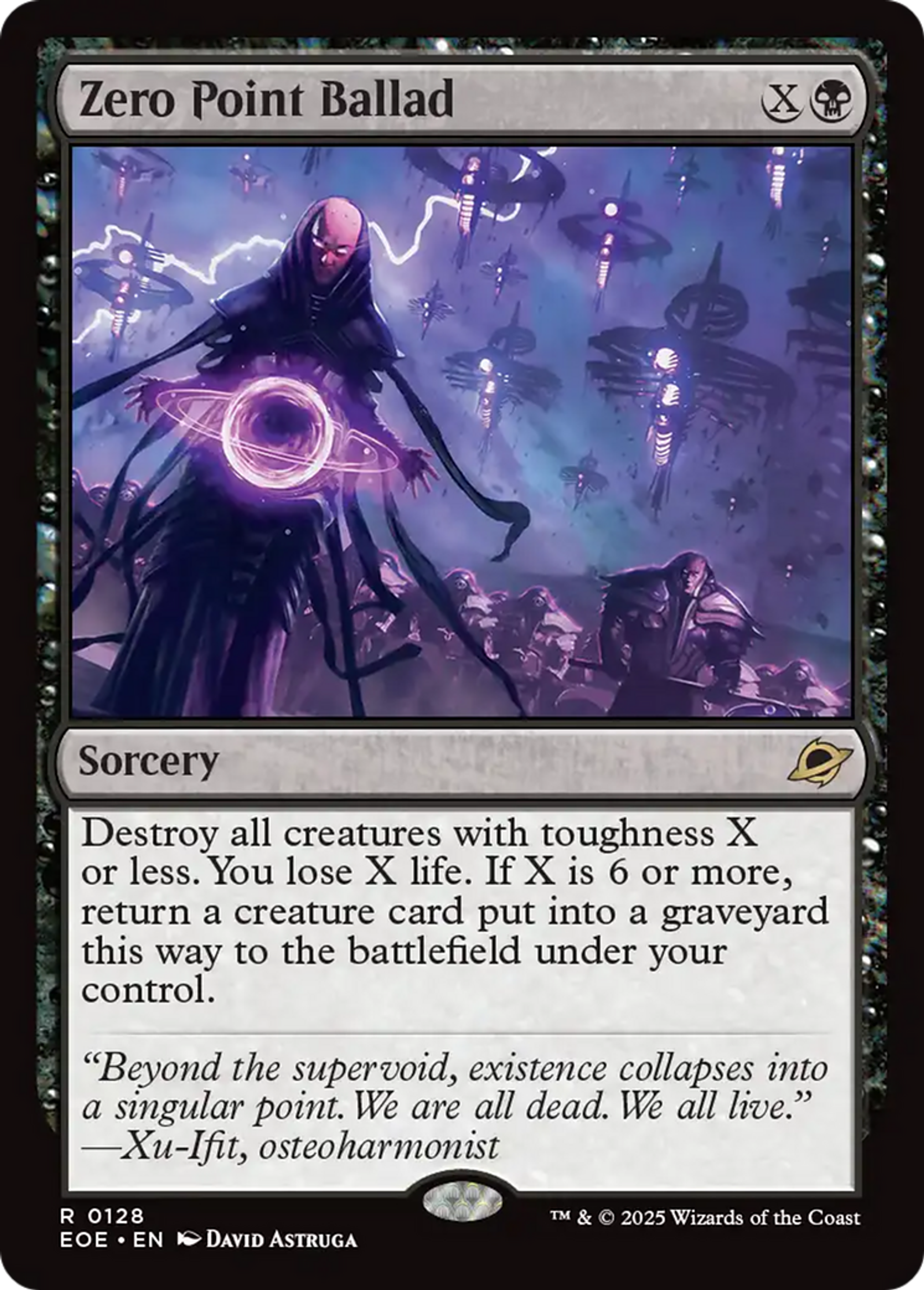 Ballade du point zéro — Edge of Eternities — Magic: The Gathering
