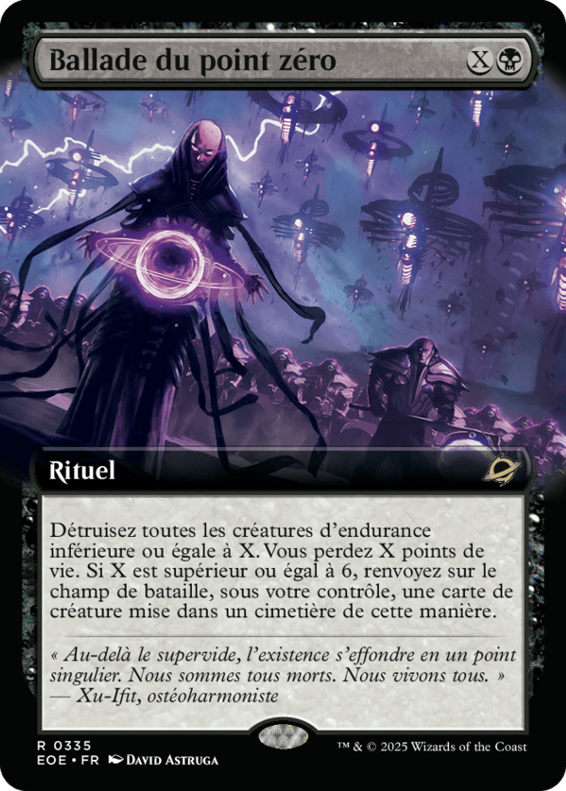 Ballade du point zéro — Edge of Eternities — Magic: The Gathering