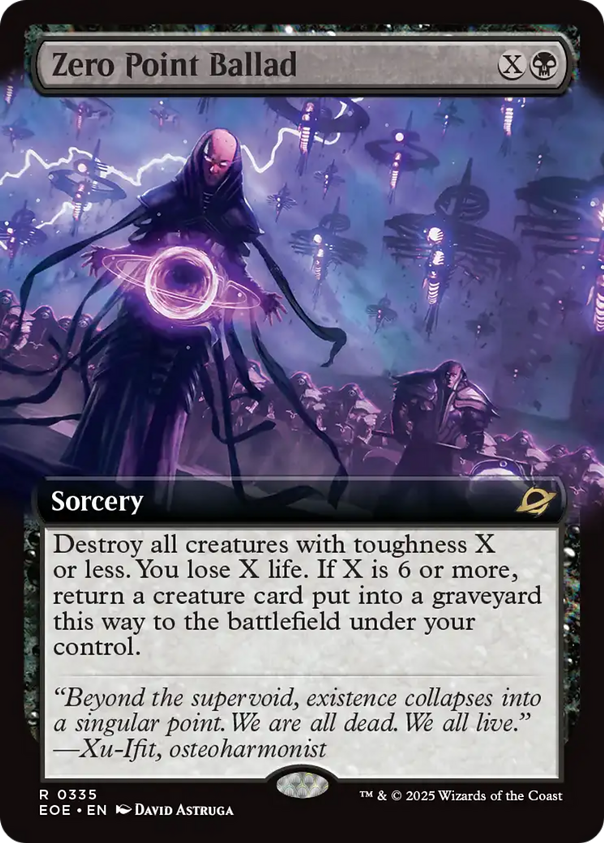 Ballade du point zéro — Edge of Eternities — Magic: The Gathering