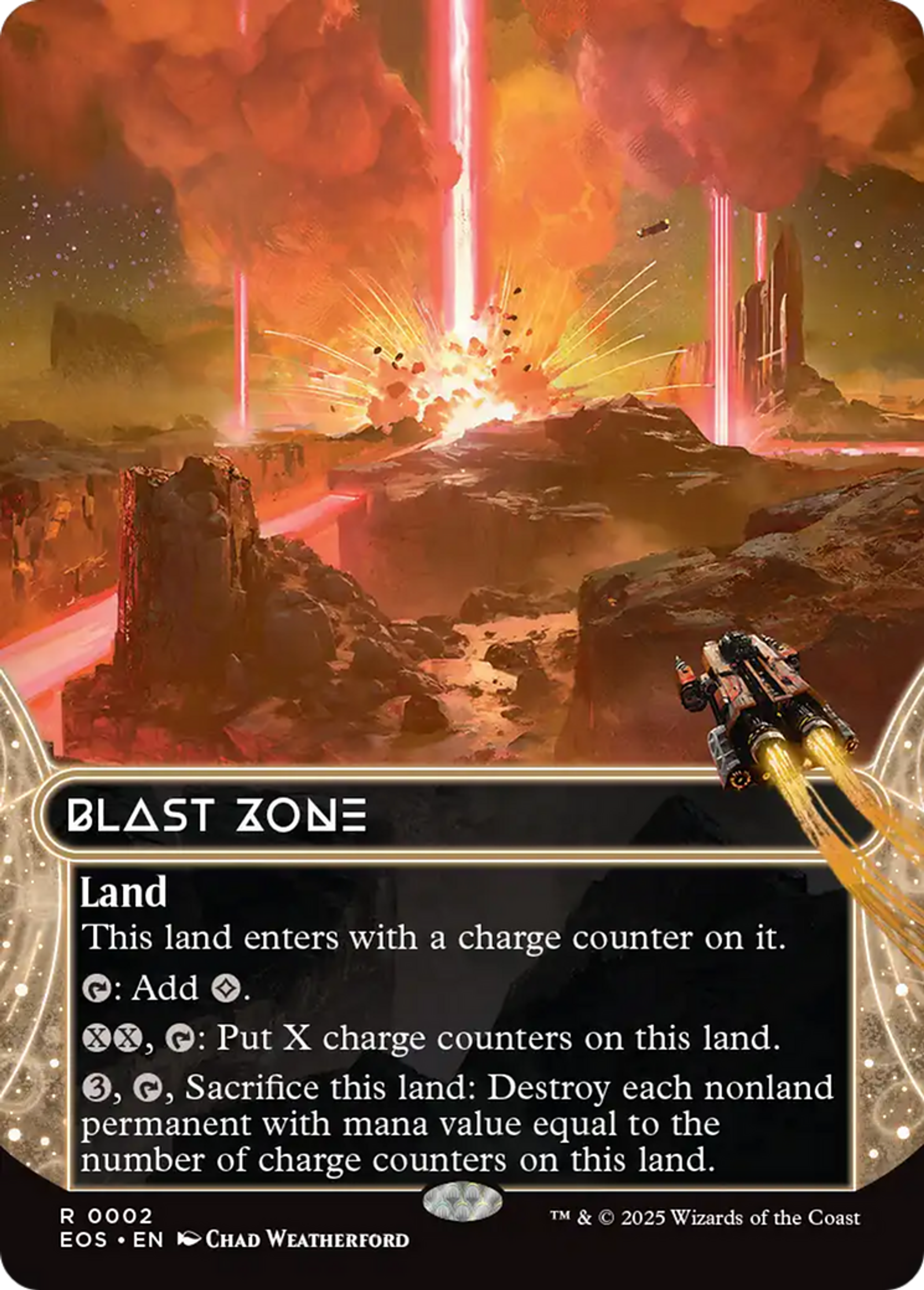 Zone de déflagration — Edge of Eternities: Stellar Sights — Magic: The Gathering