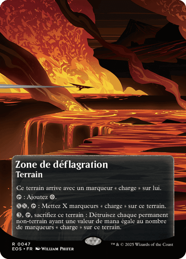 Zone de déflagration from Edge of Eternities: Stellar Sights - Magic: The Gathering