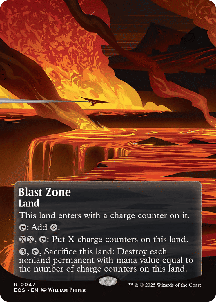 Blast Zone — Edge of Eternities: Stellar Sights — Magic: The Gathering