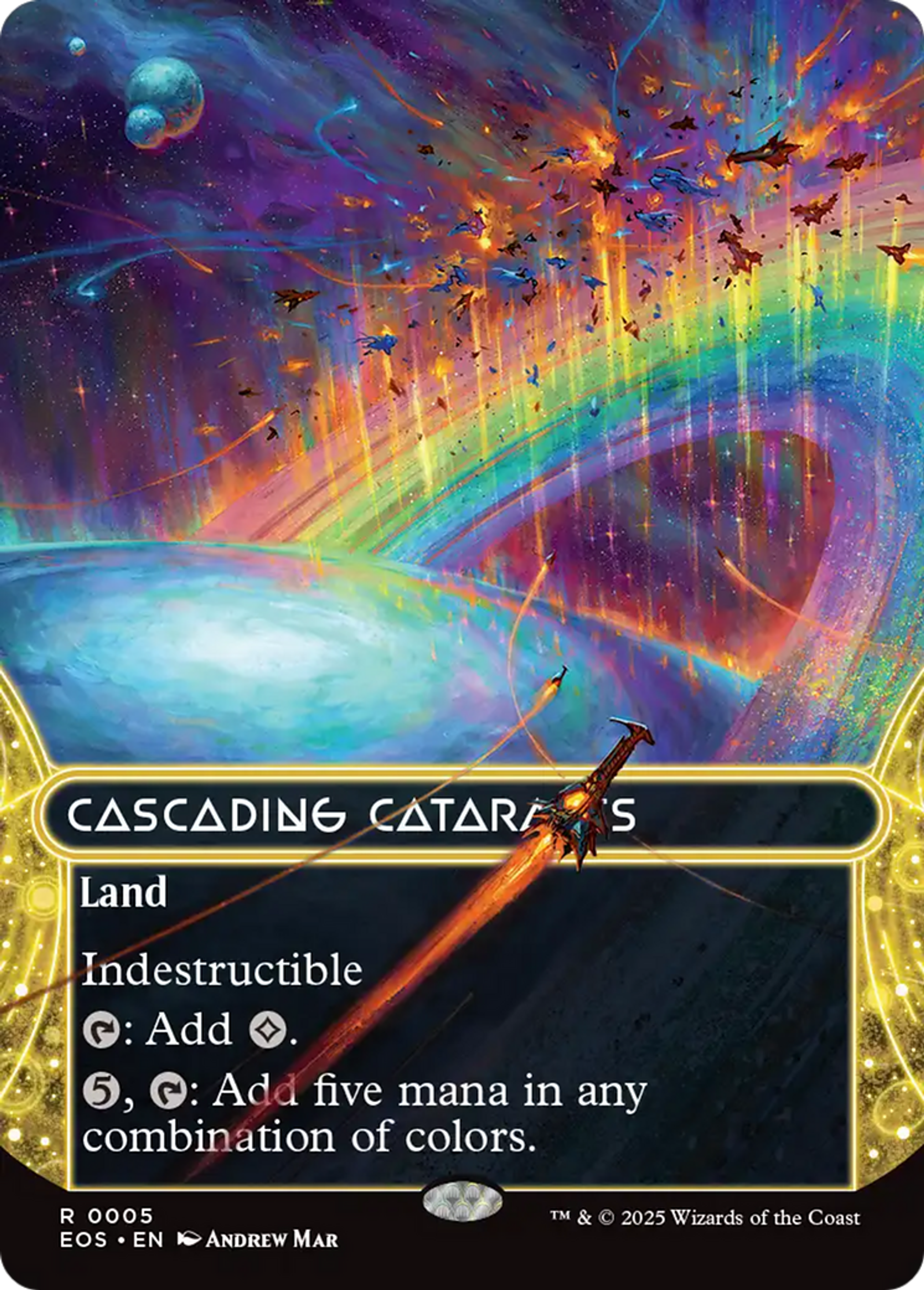 Cataractes iridescentes — Edge of Eternities: Stellar Sights — Magic: The Gathering