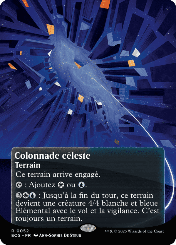 Colonnade céleste — Edge of Eternities: Stellar Sights — Magic: The Gathering