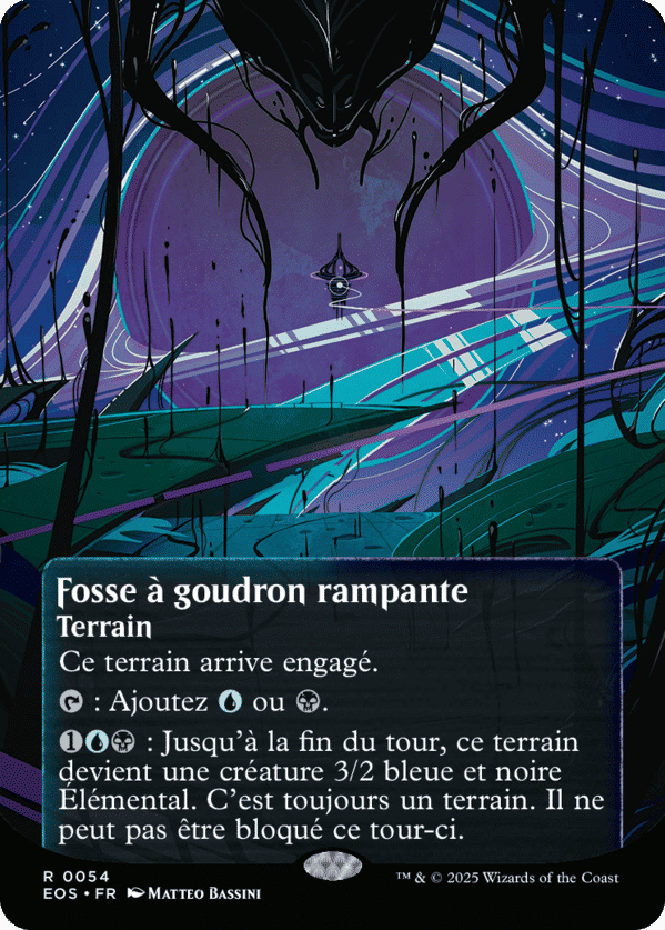 Fosse à goudron rampante from Edge of Eternities: Stellar Sights - Magic: The Gathering