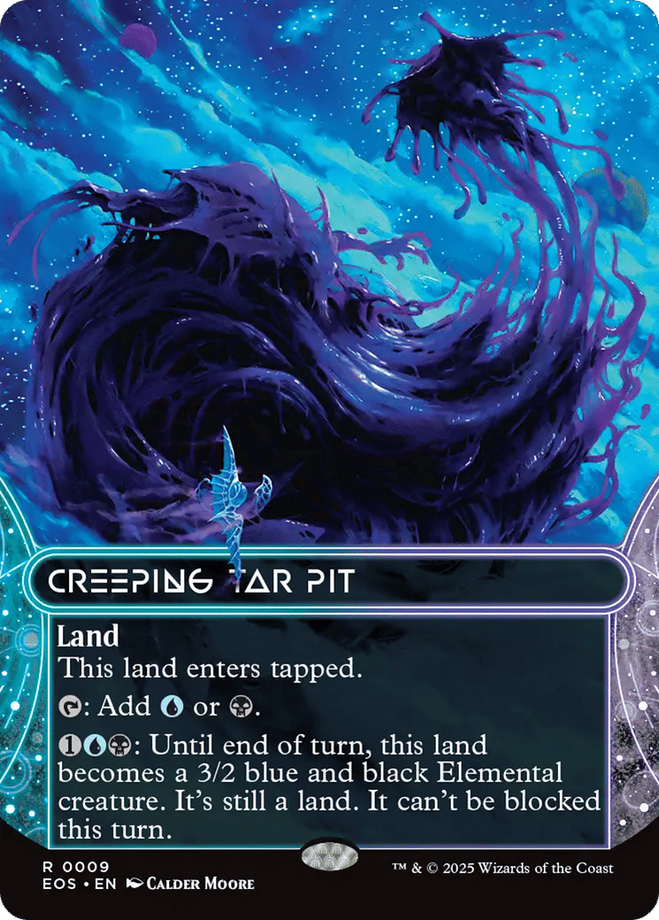 Creeping Tar Pit — Edge of Eternities: Stellar Sights — Magic: The Gathering