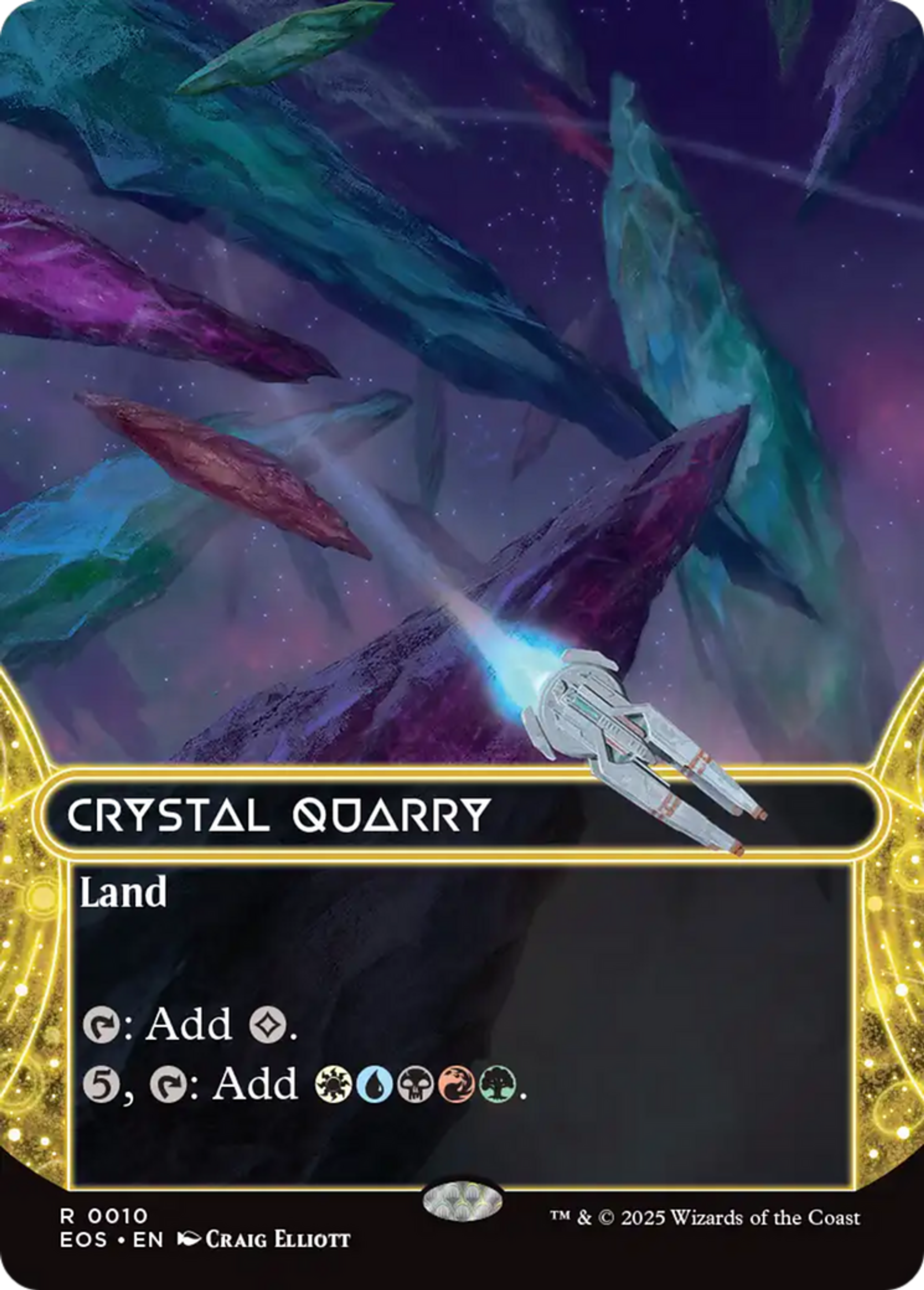 Carrière de cristal — Edge of Eternities: Stellar Sights — Magic: The Gathering