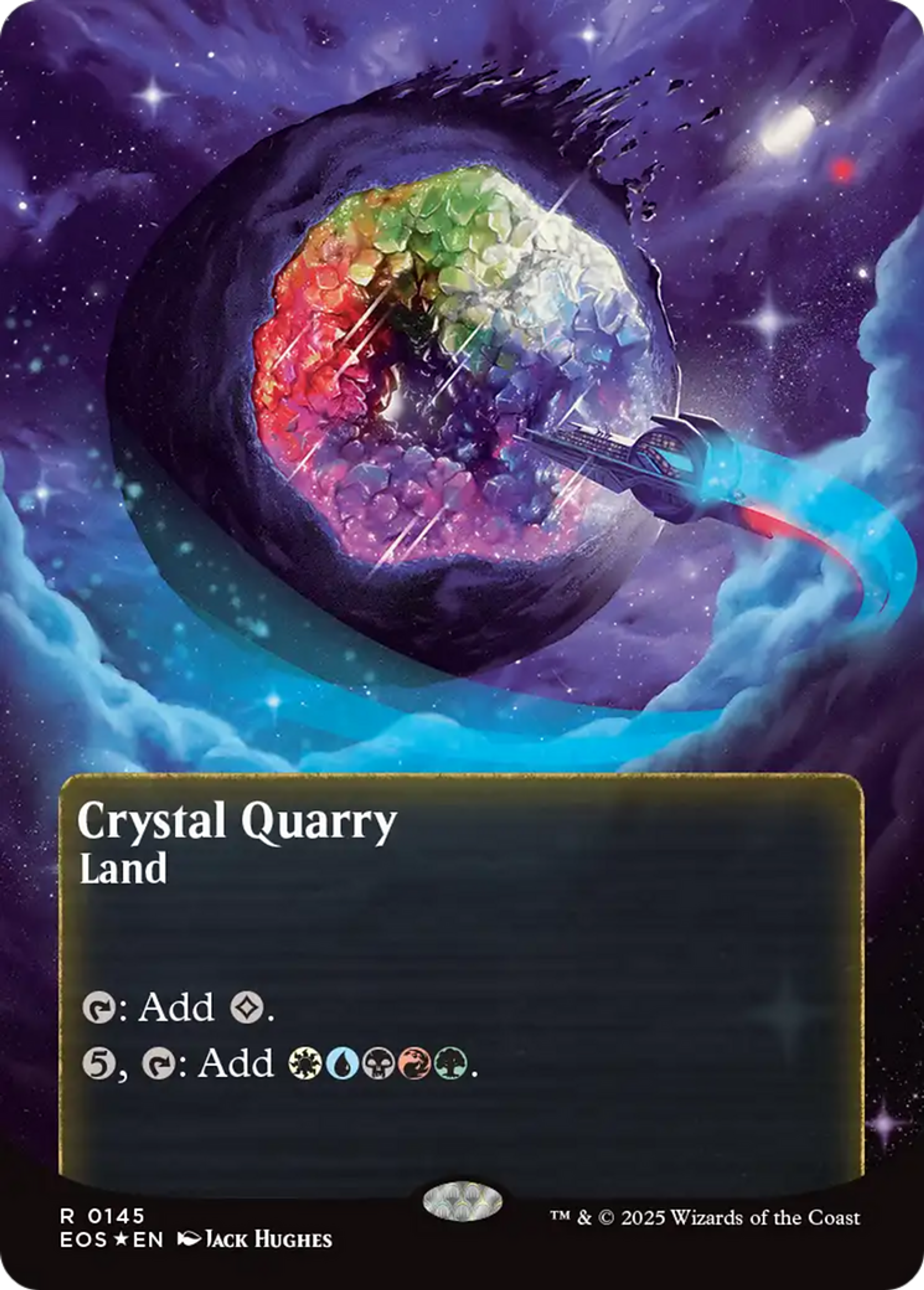 Crystal Quarry — Edge of Eternities: Stellar Sights — Magic: The Gathering