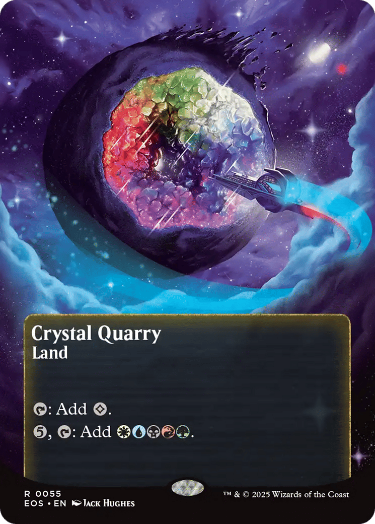 Crystal Quarry — Edge of Eternities: Stellar Sights — Magic: The Gathering