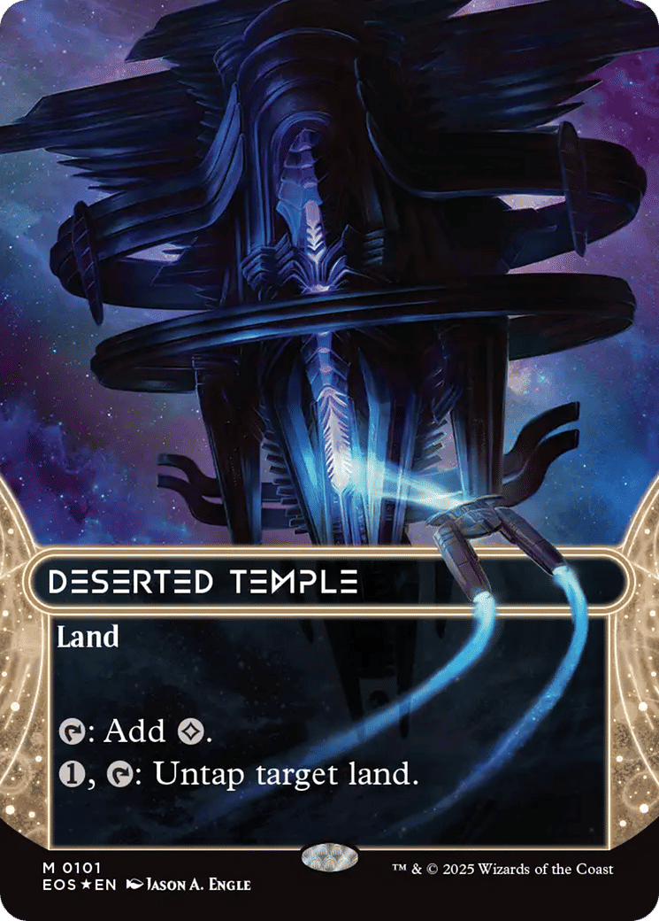 Deserted Temple — Edge of Eternities: Stellar Sights — Magic: The Gathering