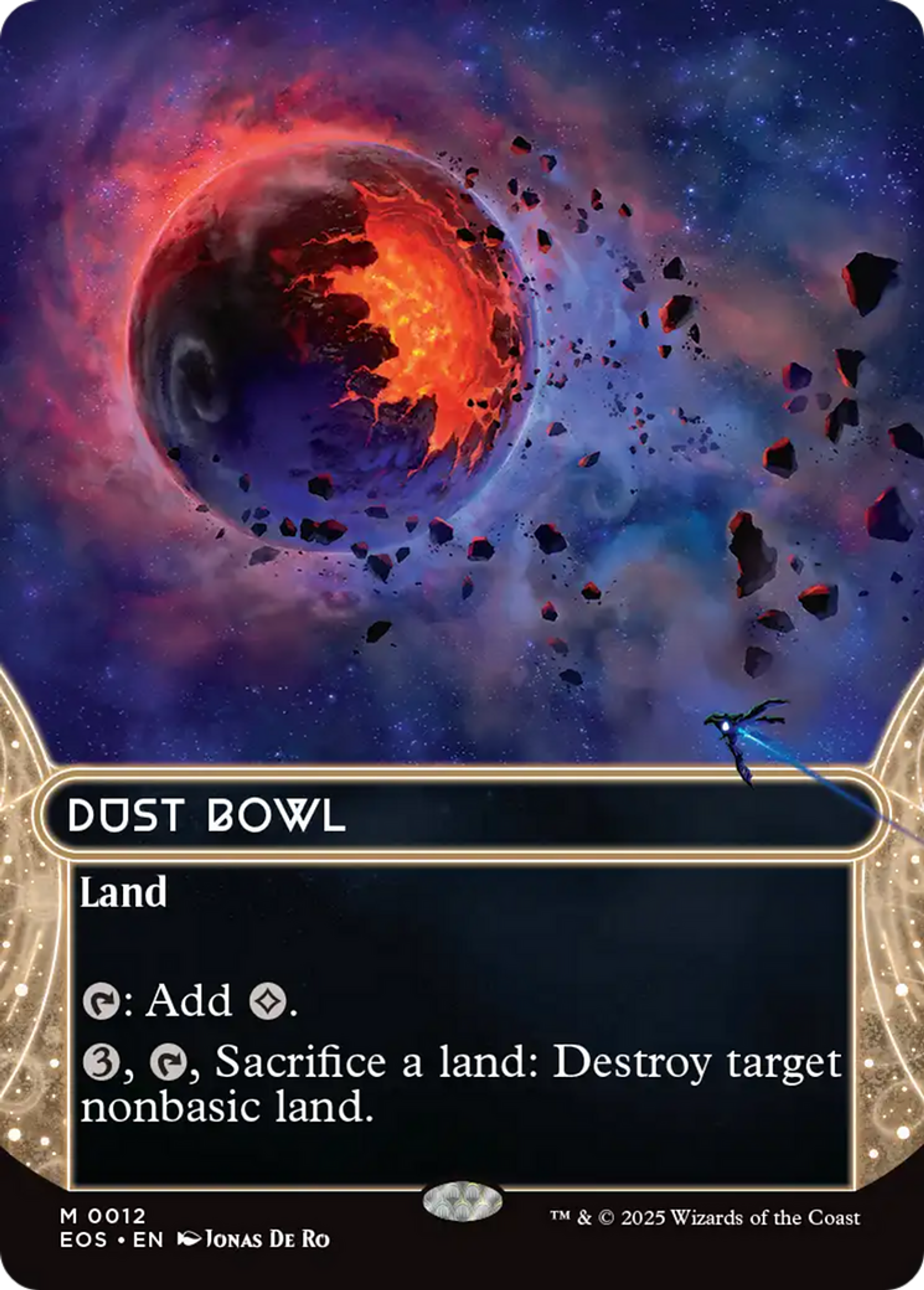 Désert de poussière — Edge of Eternities: Stellar Sights — Magic: The Gathering