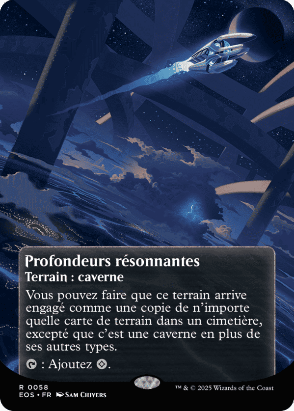 Profondeurs résonnantes — Edge of Eternities: Stellar Sights — Magic: The Gathering