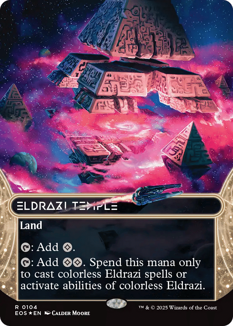 Eldrazi Temple — Edge of Eternities: Stellar Sights — Magic: The Gathering