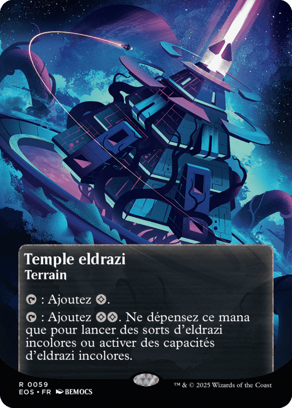 Temple eldrazi — Edge of Eternities: Stellar Sights — Magic: The Gathering