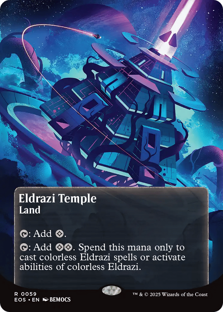 Eldrazi Temple from Edge of Eternities: Stellar Sights - Magic: The Gathering
