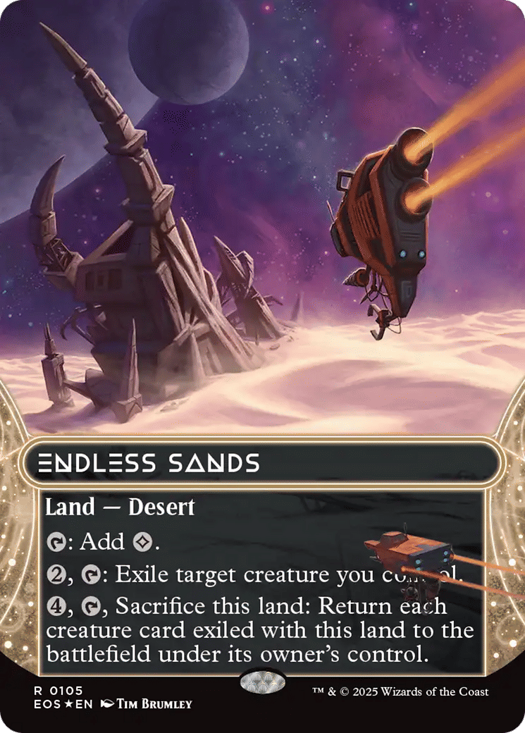 Endless Sands — Edge of Eternities: Stellar Sights — Magic: The Gathering