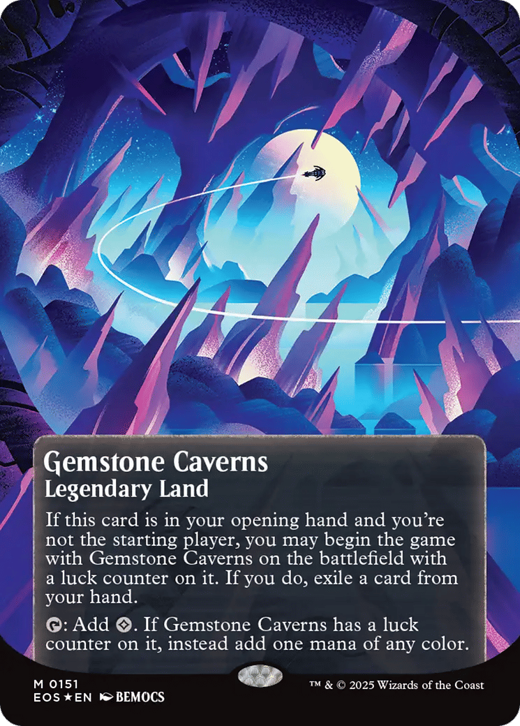 Gemstone Caverns — Edge of Eternities: Stellar Sights — Magic: The Gathering