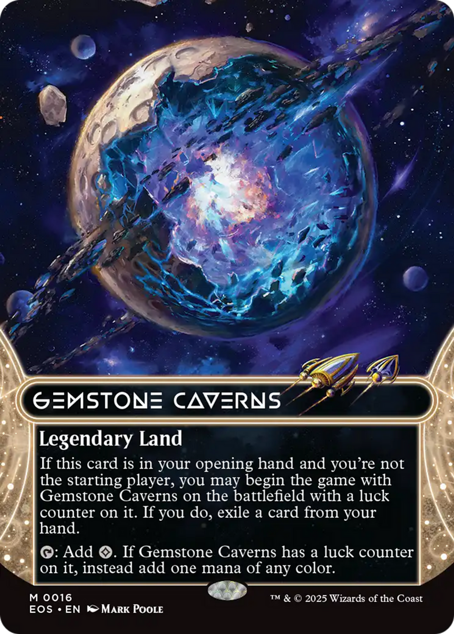 Cavernes aux gemmes — Edge of Eternities: Stellar Sights — Magic: The Gathering