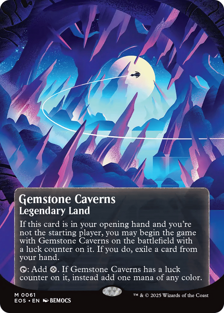 Gemstone Caverns — Edge of Eternities: Stellar Sights — Magic: The Gathering