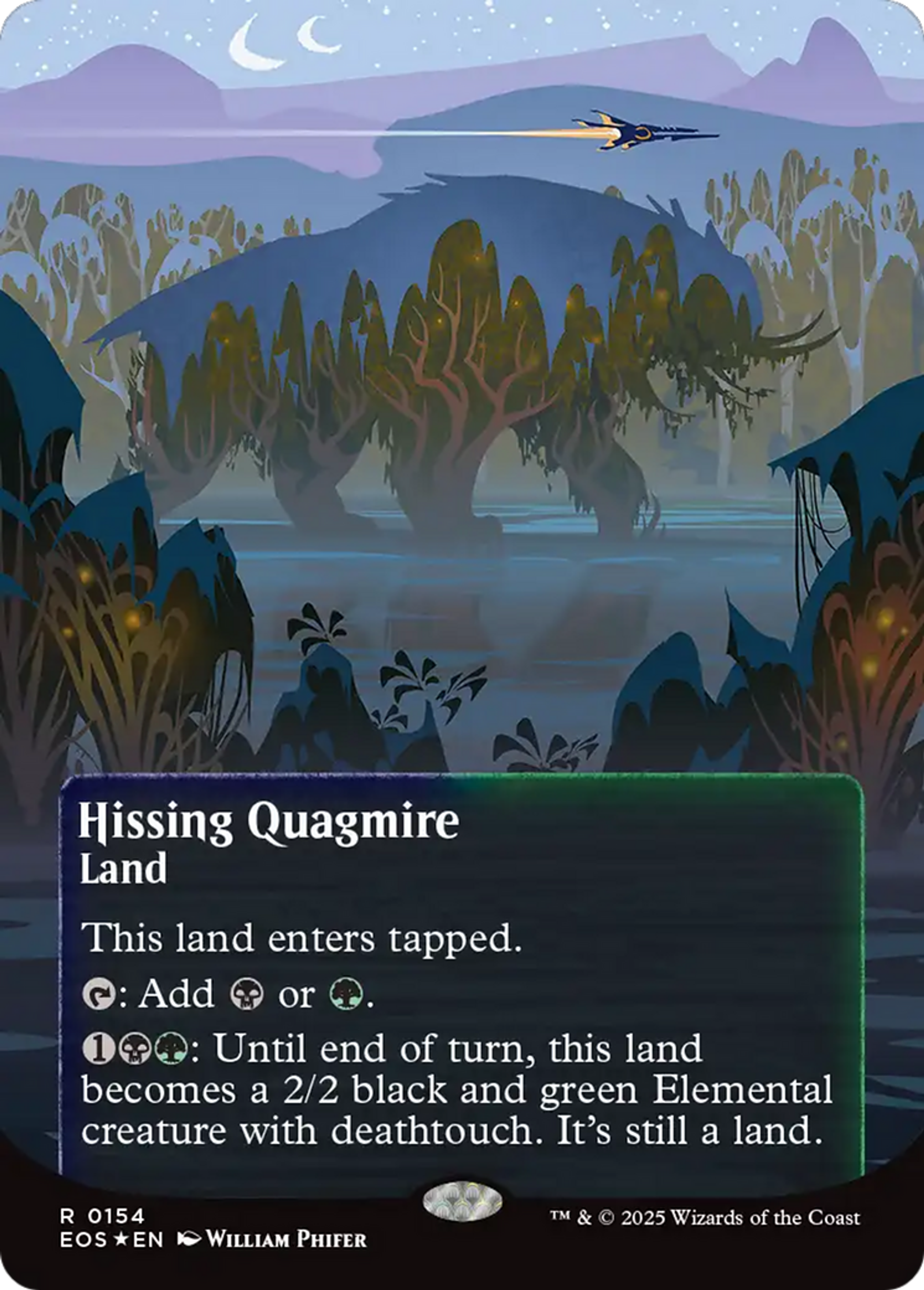 Hissing Quagmire — Edge of Eternities: Stellar Sights — Magic: The Gathering