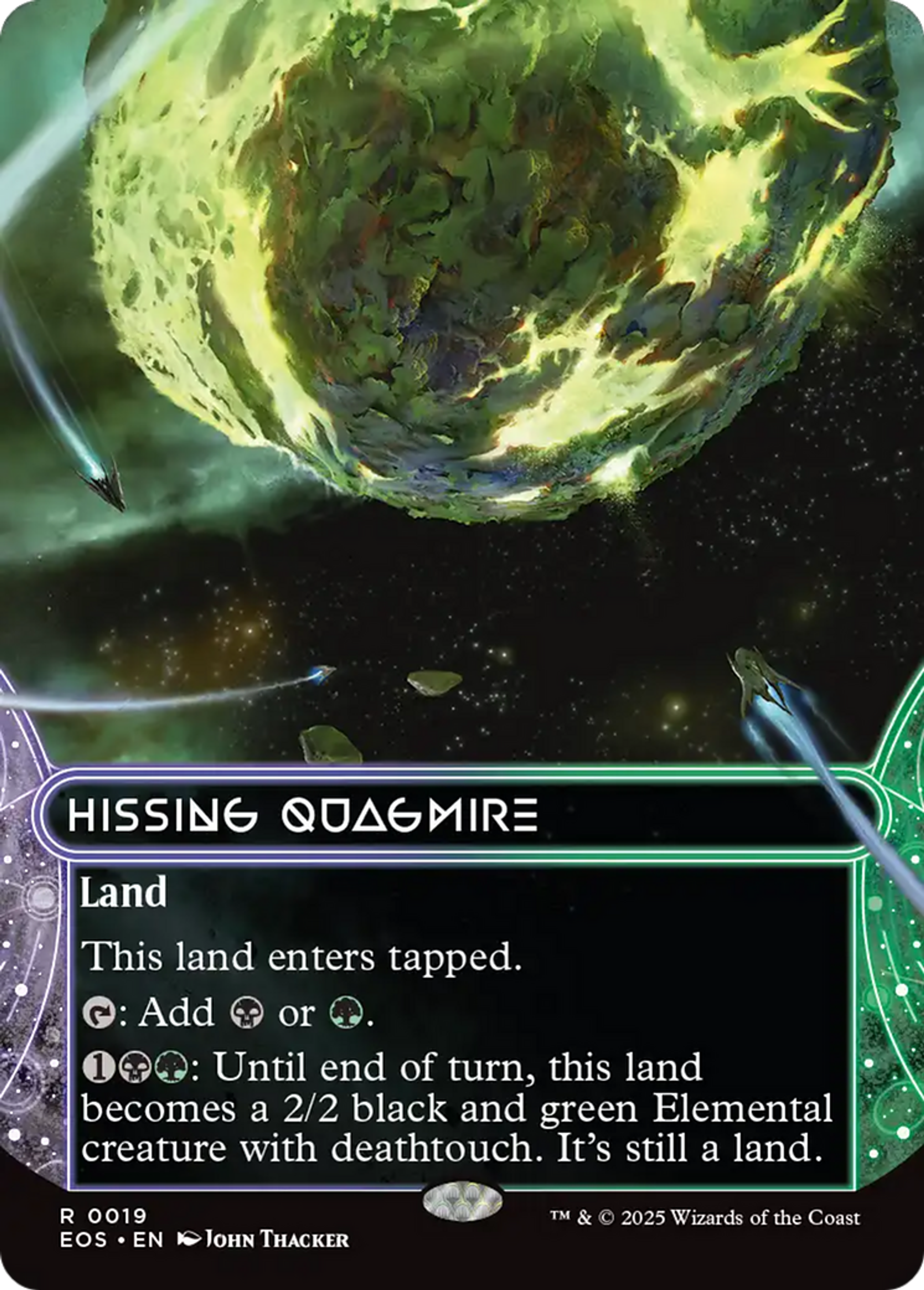 Bourbiers sifflants — Edge of Eternities: Stellar Sights — Magic: The Gathering