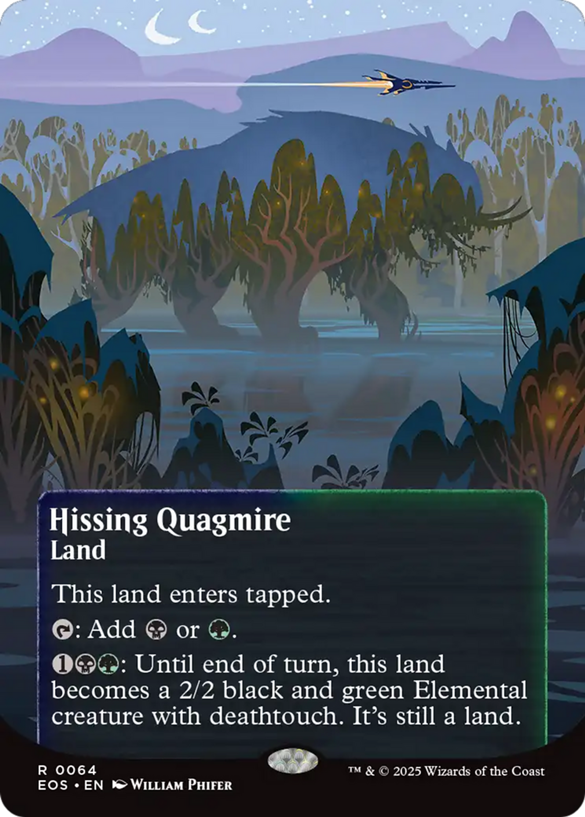 Bourbiers sifflants — Edge of Eternities: Stellar Sights — Magic: The Gathering