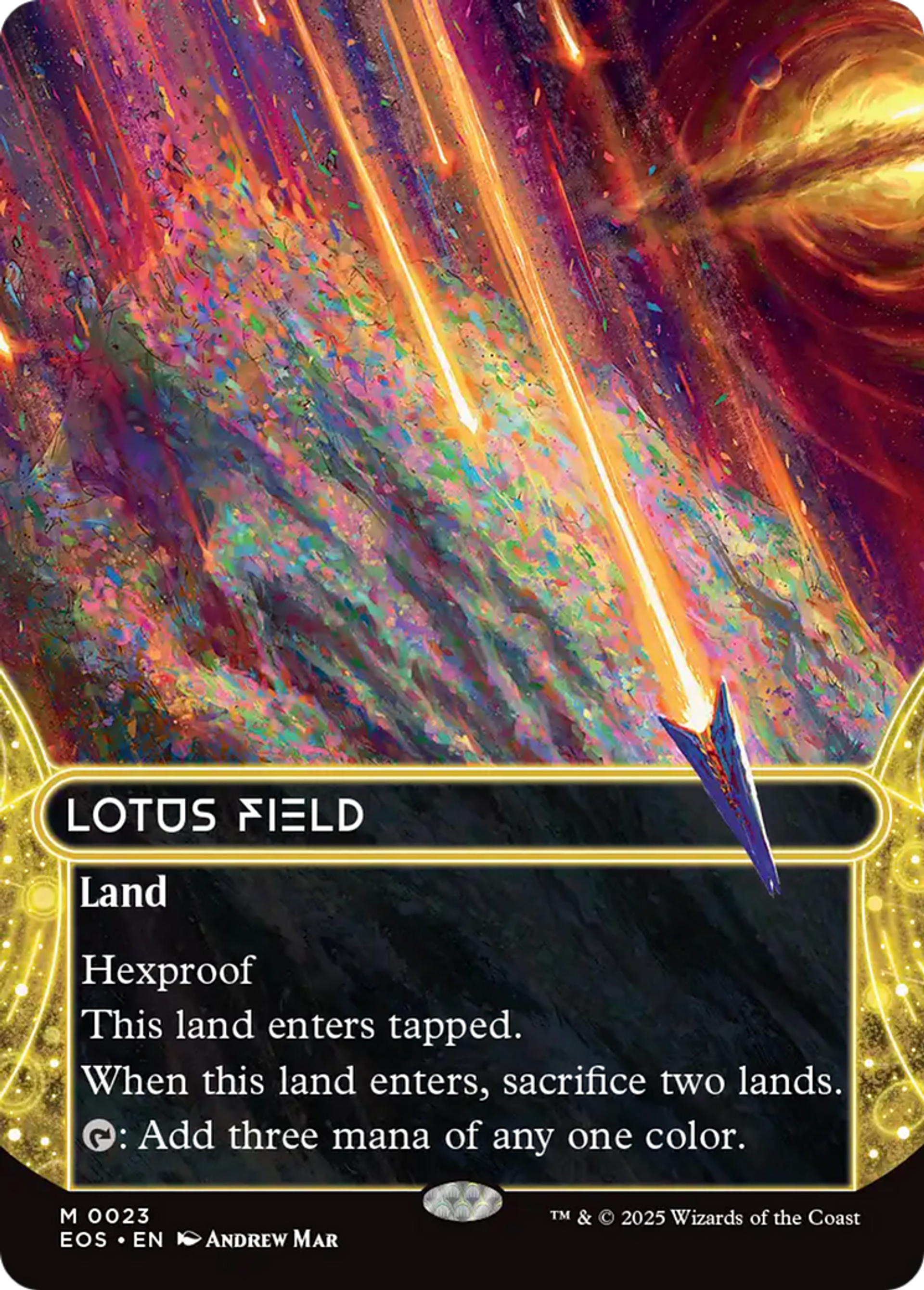 Champ de lotus — Edge of Eternities: Stellar Sights — Magic: The Gathering