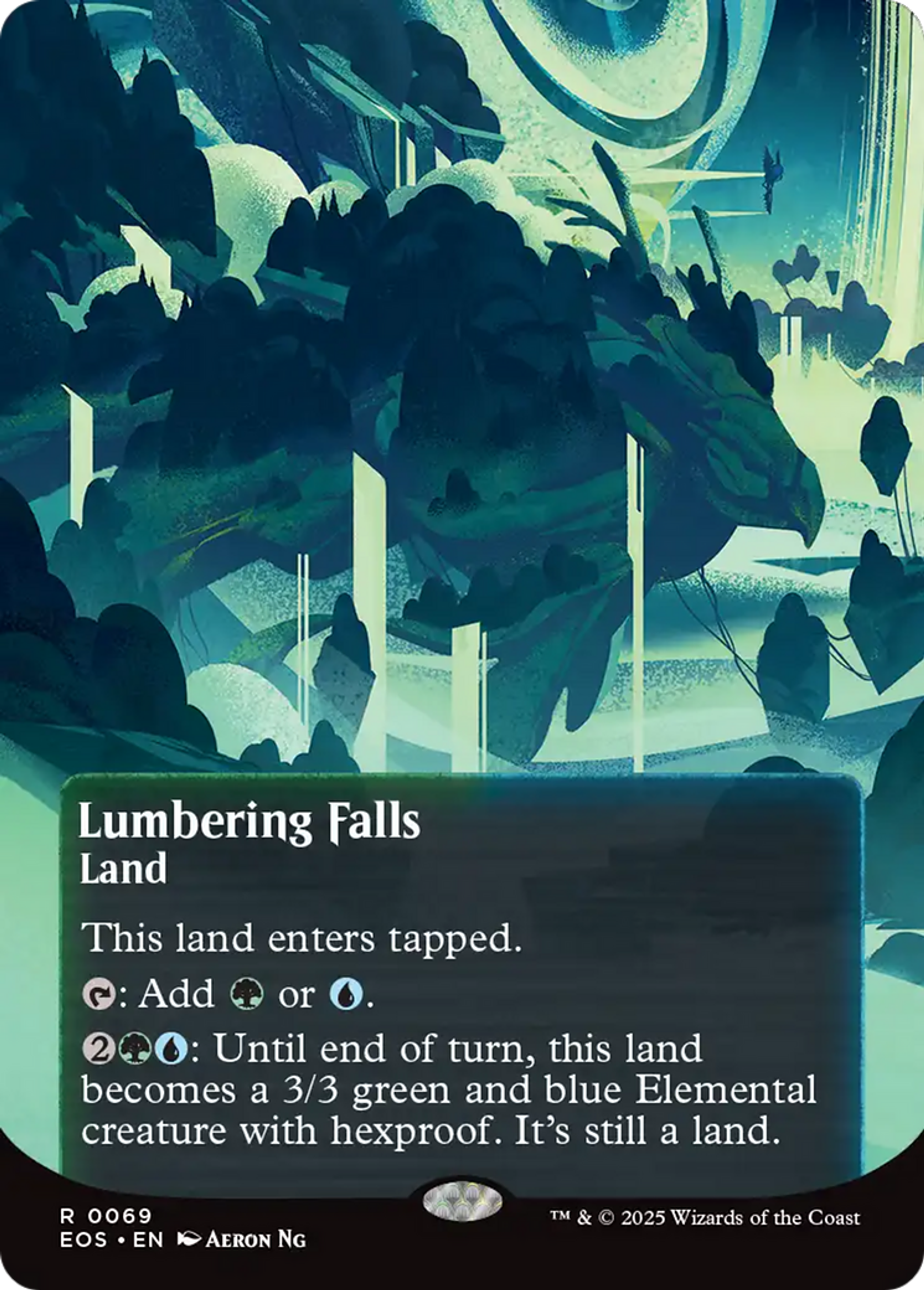 Chutes mugissantes — Edge of Eternities: Stellar Sights — Magic: The Gathering