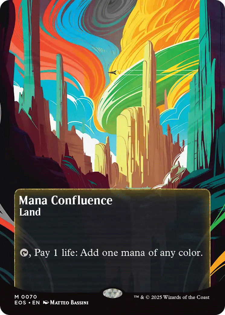 Mana Confluence from Edge of Eternities: Stellar Sights - Magic: The Gathering