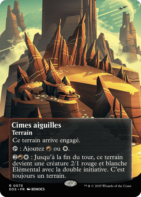 Cimes aiguilles — Edge of Eternities: Stellar Sights — Magic: The Gathering