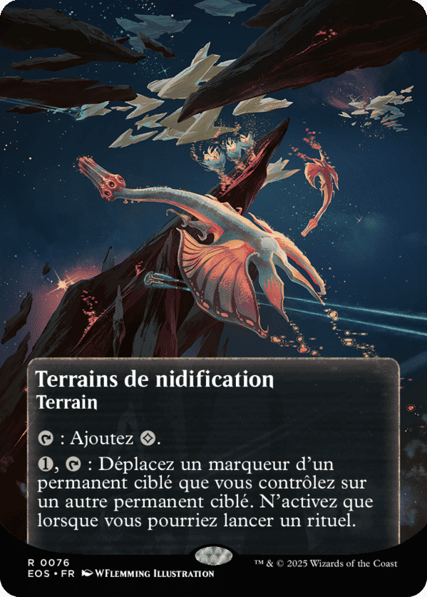 Terrains de nidification — Edge of Eternities: Stellar Sights — Magic: The Gathering