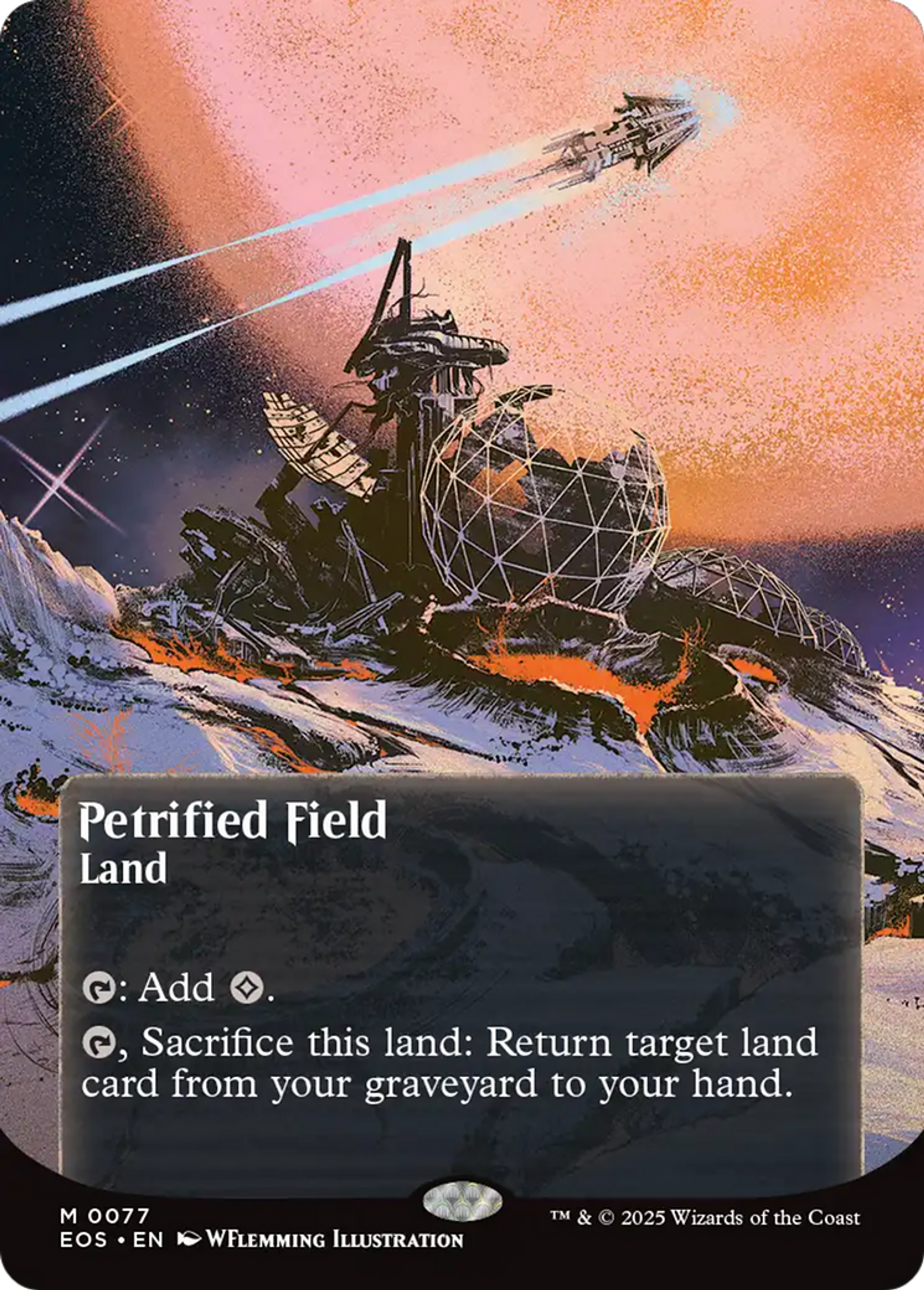 Champ pétrifié — Edge of Eternities: Stellar Sights — Magic: The Gathering