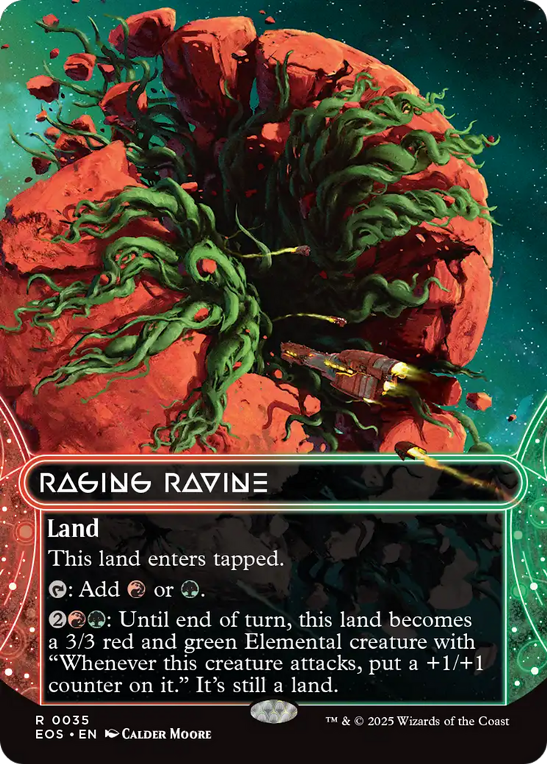 Raging Ravine — Edge of Eternities: Stellar Sights — Magic: The Gathering