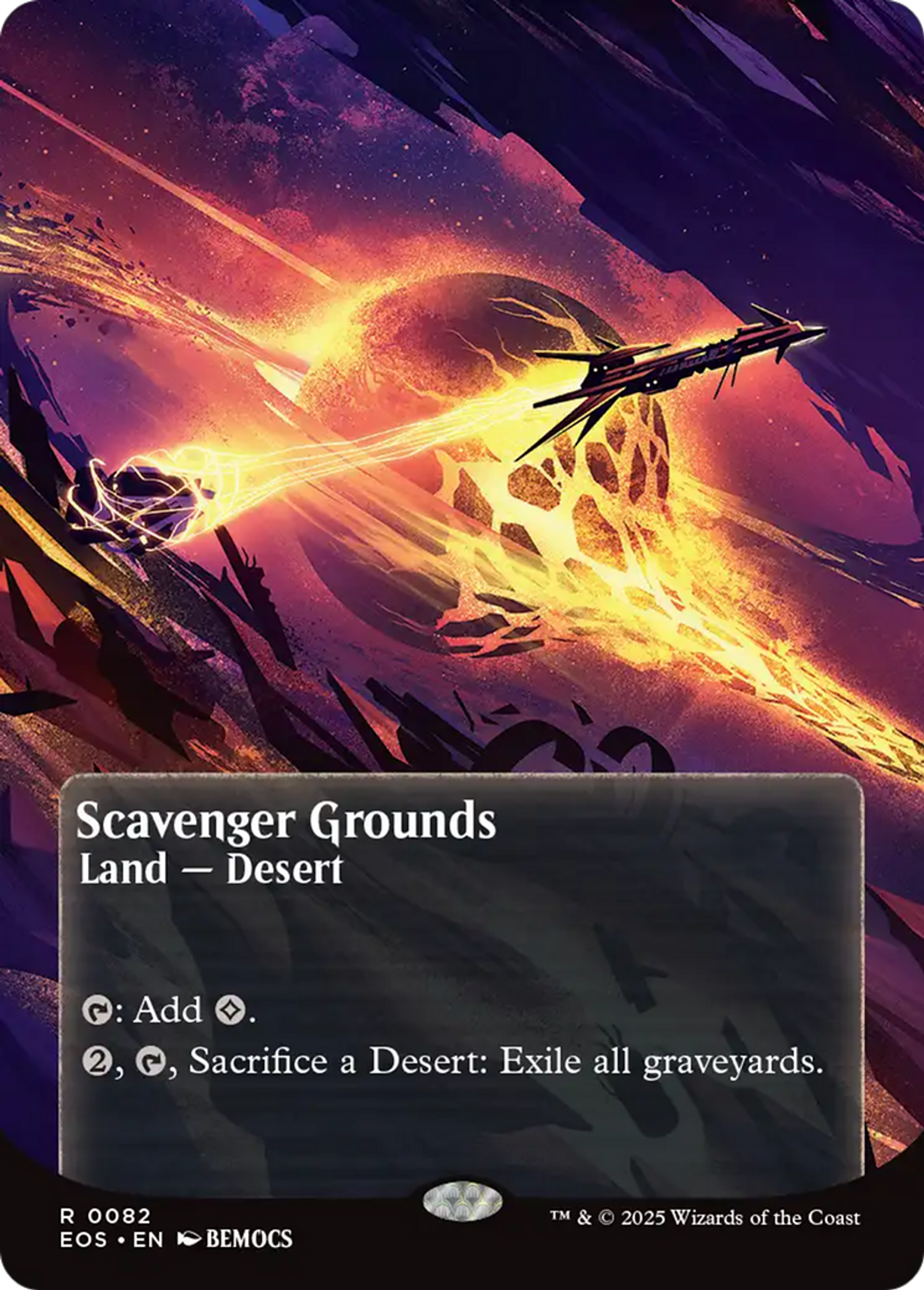 Terrains des charognards — Edge of Eternities: Stellar Sights — Magic: The Gathering