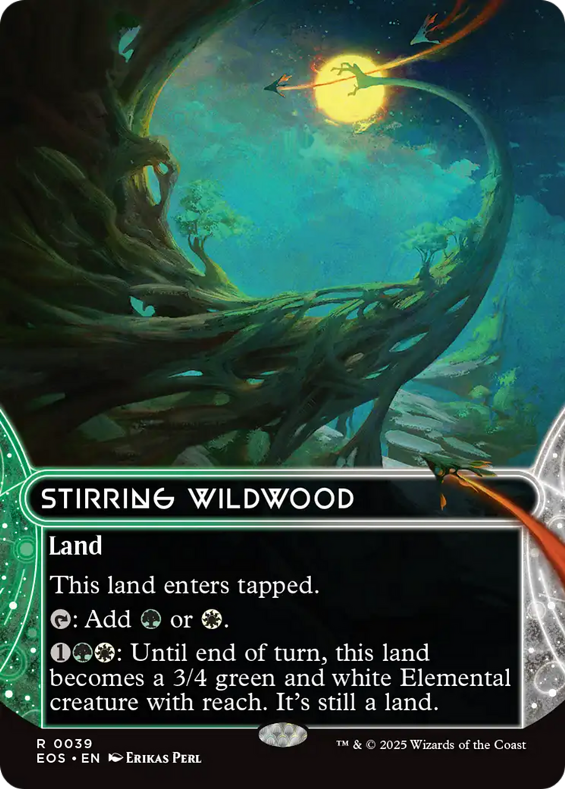 Bois sauvage en éveil — Edge of Eternities: Stellar Sights — Magic: The Gathering