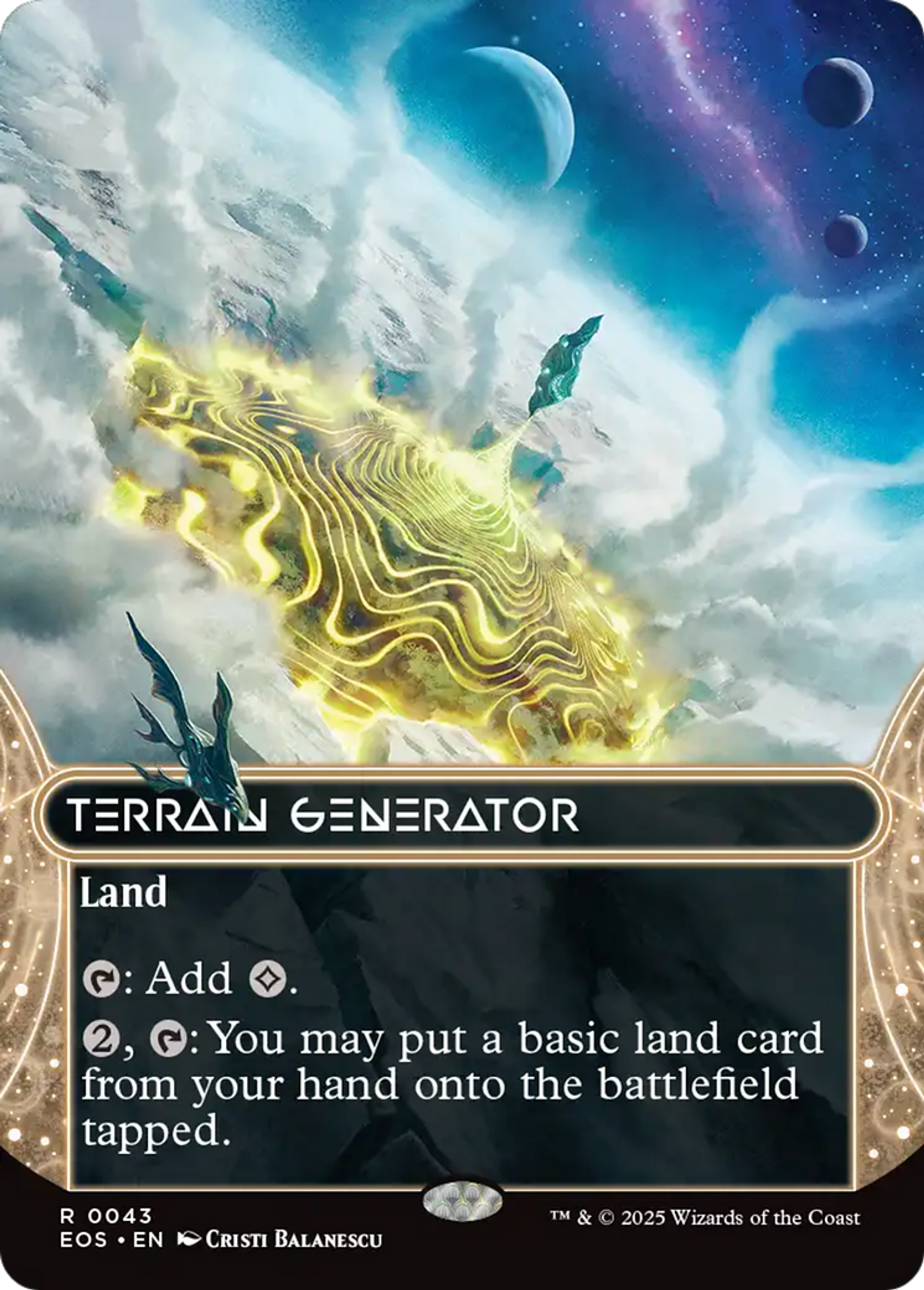 Générateur de terrains — Edge of Eternities: Stellar Sights — Magic: The Gathering