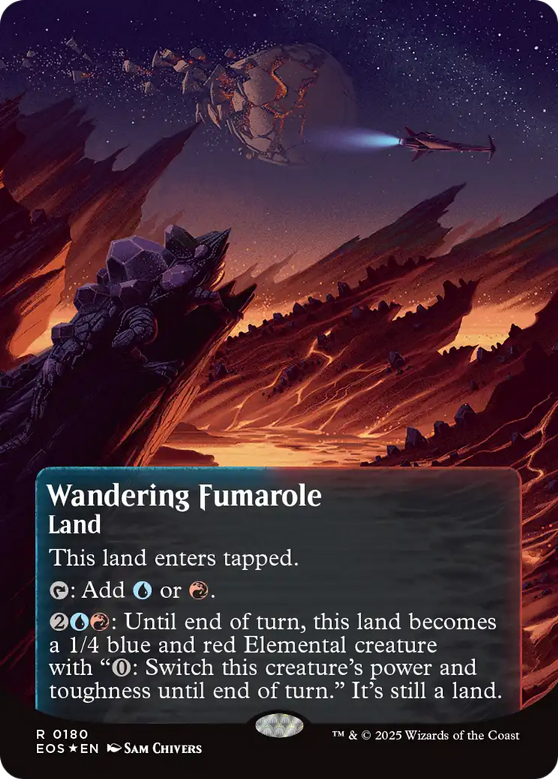 Fumerolle vagabonde — Edge of Eternities: Stellar Sights — Magic: The Gathering